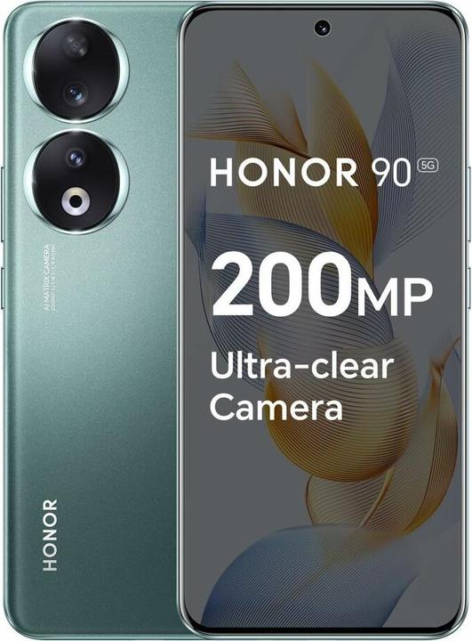 Productafbeelding Honor 90 (256 GB, Smaragdgroen, 6.70", SIM + eSIM, 5G)