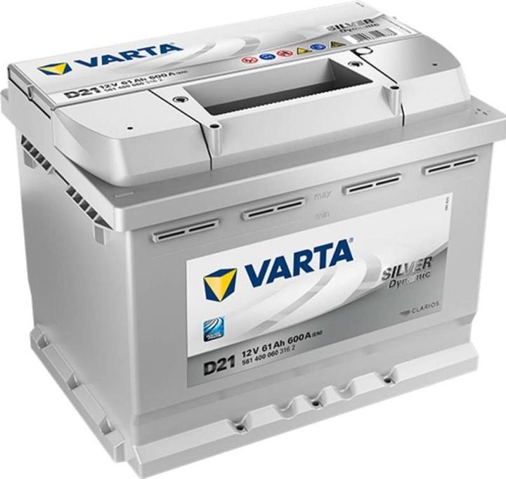 Image du produit Varta Silver Dynamic D21 (12 V, 61 Ah, 600 A)