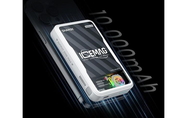 Actual product image Sharge Icemag (10000 mAh, 20 W, 37 Wh)