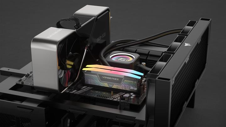 Image du produit Corsair Vengeance RGB (2 x 24 Go, 8400 MHz, RAM DDR5, CU-DIMM)