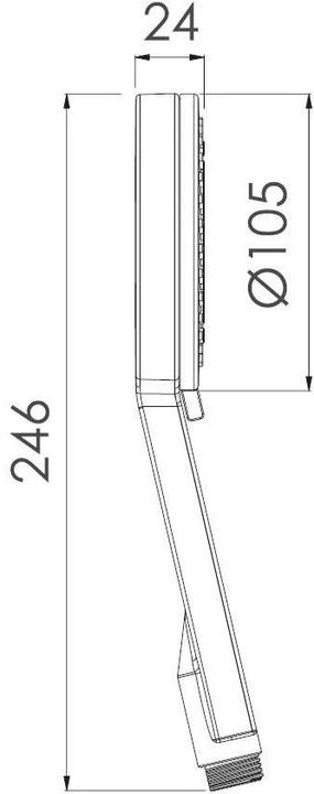 Actual product image Nikles Fresh 105 Duo (2 Beam types, 12 l/min)