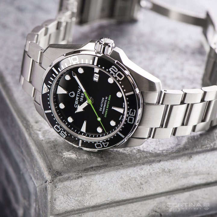 Image du produit Certina DS Action Diver Powermatic 80 (Montre de plongée, Montre analogique, 43 mm)