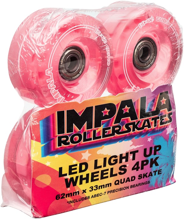 Impala Light Up Wheel 4pk (62 mm, 82a)