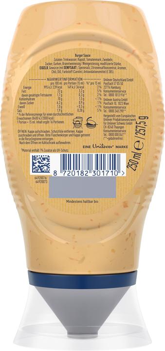 Hellmann's Chunky Burger (288 g)