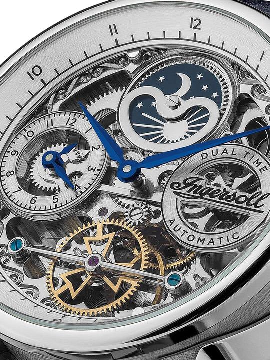 Actual product image Ingersoll 1892 The Jazz (Analogue wristwatch, Skeleton watch, 42 mm)