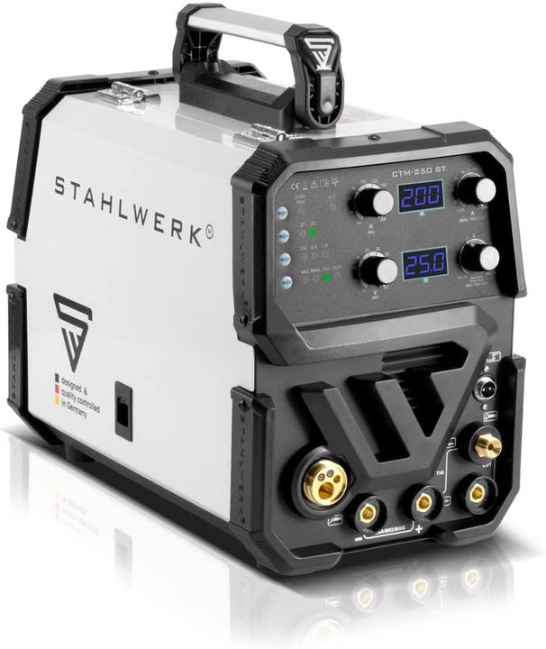 Image du produit Stahlwerk Soudeuse combinée 4 en 1 CTM-250 ST avec fonction plasma 200 A et 50 A