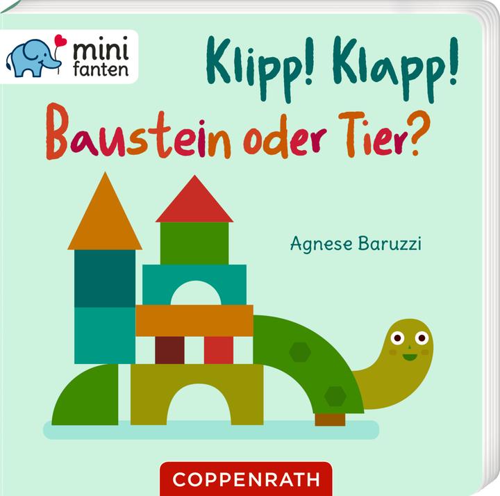 Immagine prodotto minifanten 50: Klipp! Klapp! Baustein oder Tier? (Tedesco)