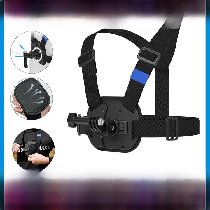 Image du produit Telesin Vest Chest Strap with Quick Release for action cameras