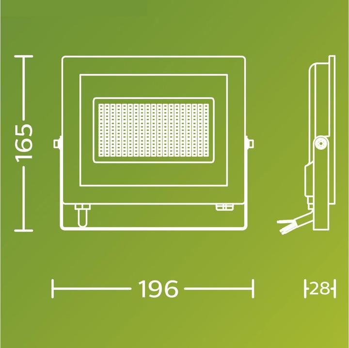 Produktbild Philips Outdoor Ultra-Efficient Flutlicht Lois (4450 lm, IP65)
