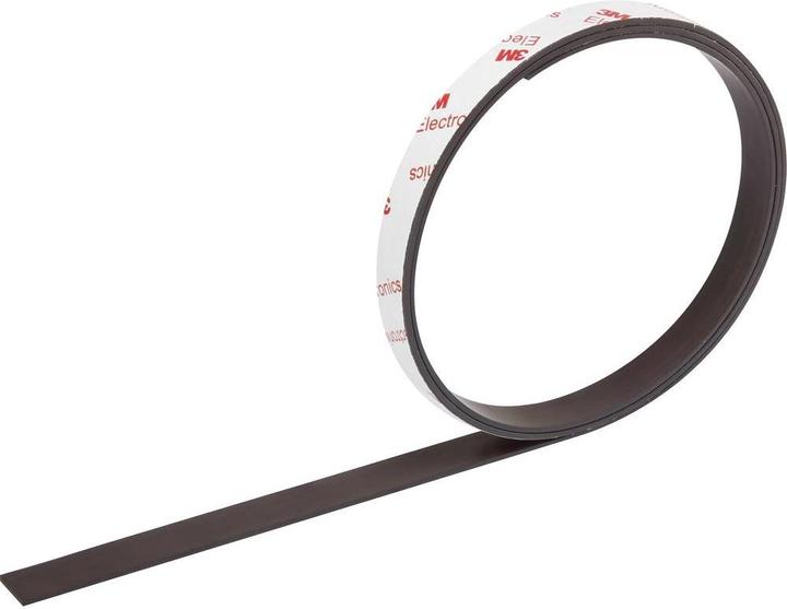 Image du produit Toolcraft Ruban adhésif magnétique anthracite (L x (12.50 mm)