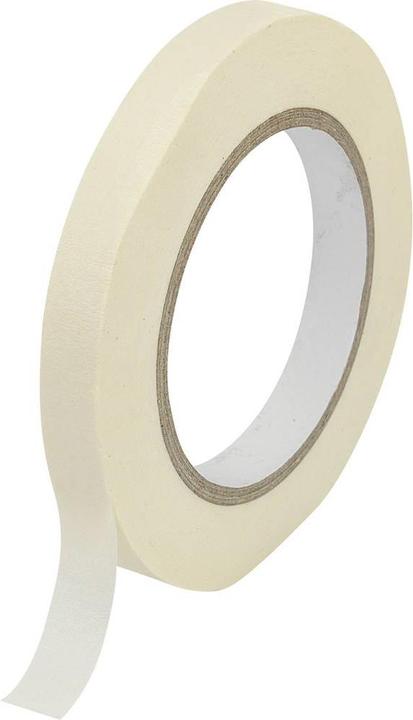 Produktbild Toolcraft Kreppband Weiss (L x B) 50 m x (12.50 mm)