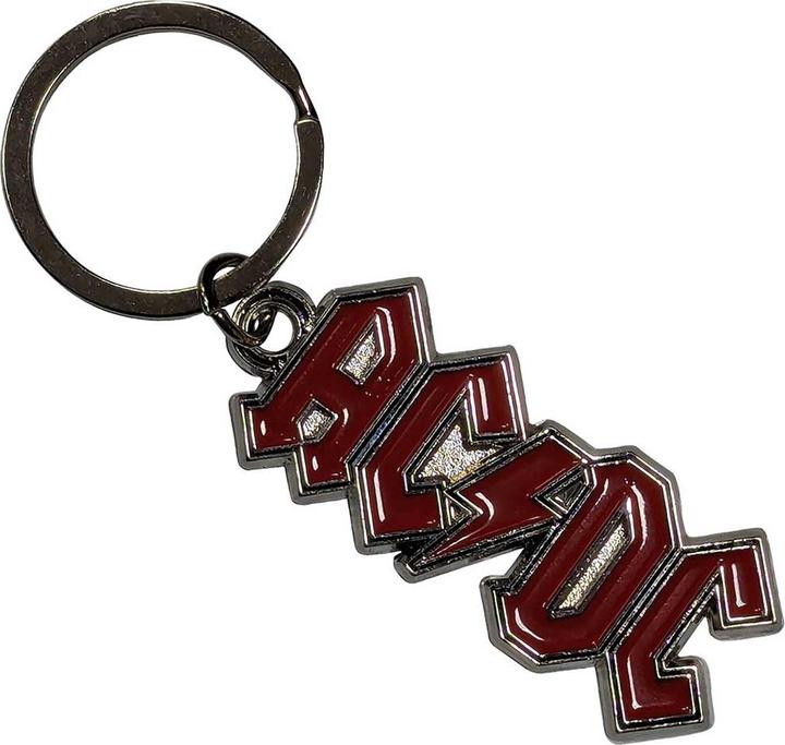 Actual product image AC/DC Logo Keyring