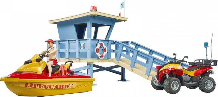 Immagine prodotto Bruder Stazione bworld LifeGuard, Quad, moto d'acqua