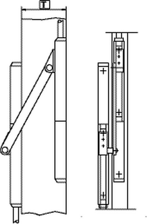Produktbild Geze Pfosten- / Rahmenübertragung Gr. 75/150 passend für OL 90 N / OL 95 (1 Stk.)