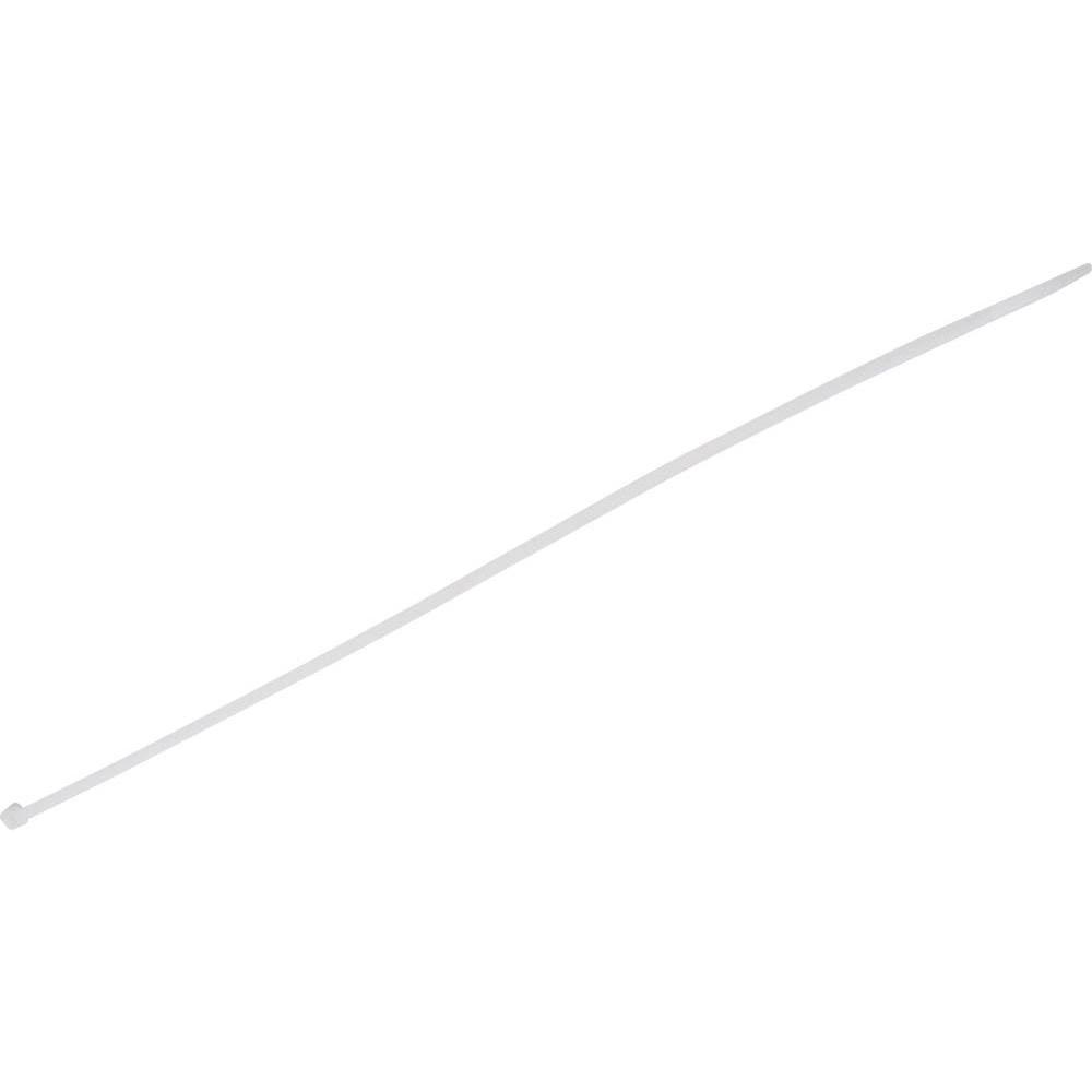 Tru Components, Kabelbinder, Kabelbinder 400 mm Weiss Hitze (Kunststoffkabelbinder, 400 mm, 100 Stk.)