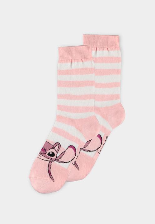Actual product image Difuzed Lilo & Stitch - Female Crew Socks (3Pack) - 39/42 (pack of 3, 39, 42)
