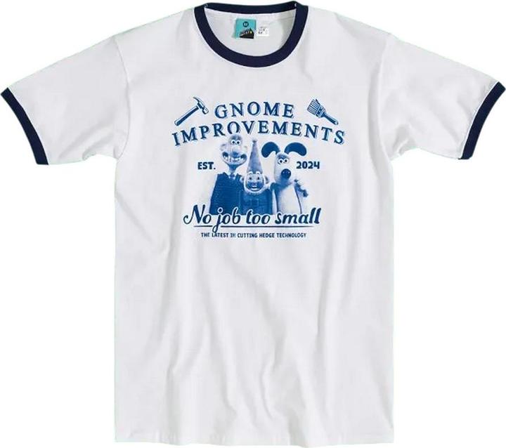 Produktbild Wallace and Gromit Gnome Improvements TShirt (M)