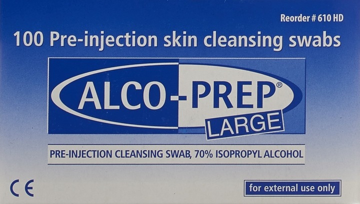 Immagine prodotto L&R Tamponi di pulizia pre-iniezione