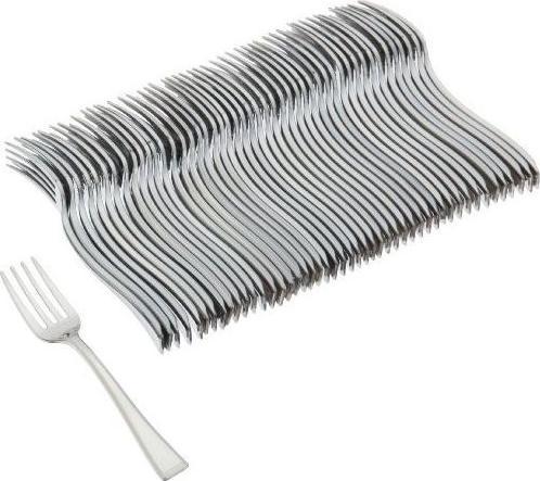Actual product image Elco Mini plastic fork (50x)