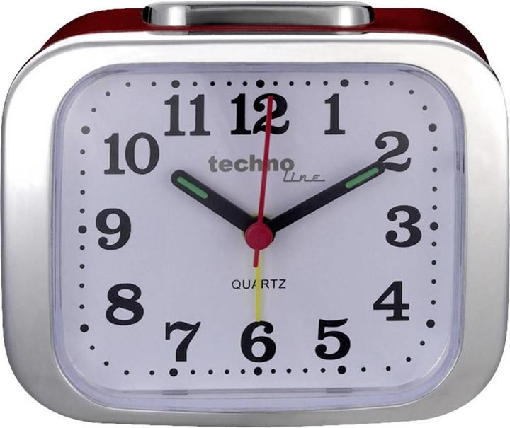 Image du produit Technoline Réveil à quartz modèle XL rouge