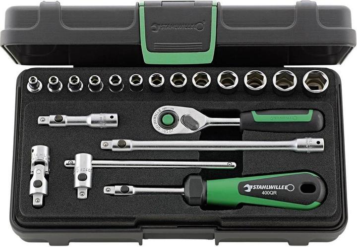 Actual product image Stahlwille Socket wrench set 1/4 (6.3 mm (3.5 mm, 13 mm)