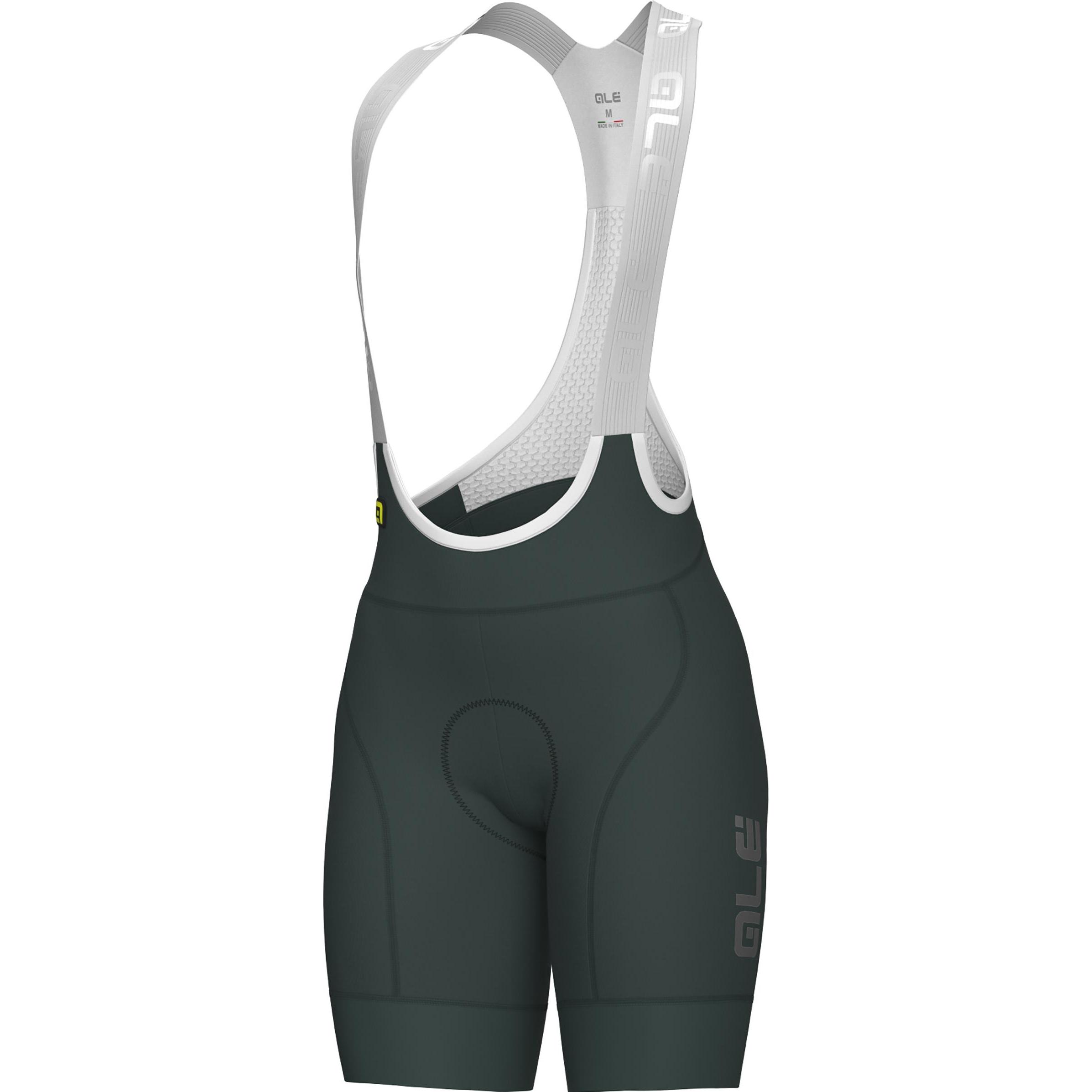 Alé, Damen, Velohosen, Magic Colour Bib Shorts (S), Grün, S