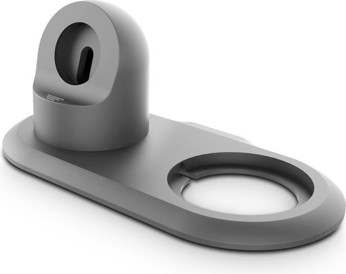 Actual product image EKO MagSafe charging cradle for Apple Watch and iPhone 2 in 1 made of TPU