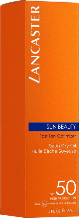 Immagine prodotto Lancaster Bellezza del sole - Ottimizzatore di abbronzatura rapida dell'olio secco SPF50 (Olio abbronzatura, SPF 50, 150 ml, 205 g)