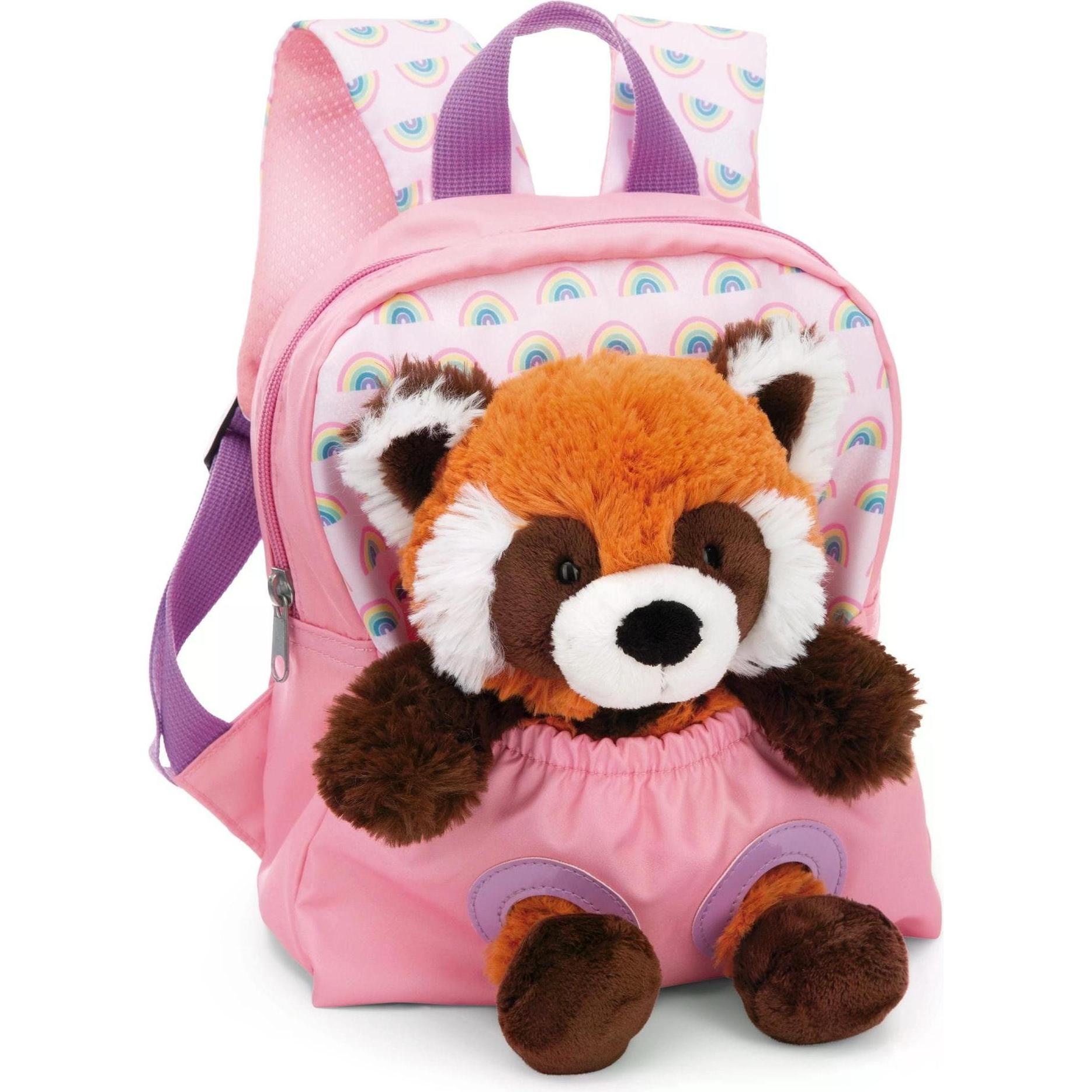 NICI, Kindergartentasche, Rucksack mit Plüschtier, Rosa
