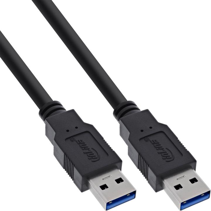 Image du produit InLine USB A - USB A (1 m, USB 3.2 Gen 1)