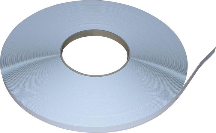 Actual product image Exte Flat moulding on roll (window moulding) self-adhesive without lip 25 mm, white (2.50 mm)