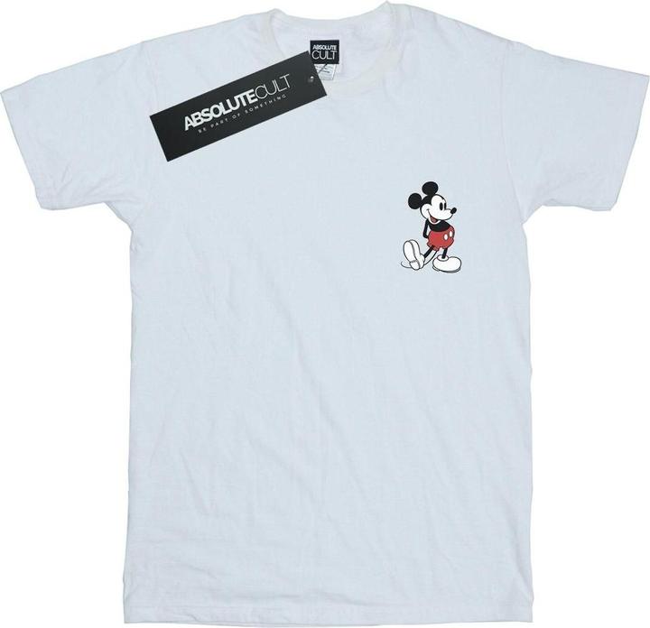 Immagine prodotto Disney Mickey Mouse Kickin Retro Chest Maglietta Ampia Donna (M)