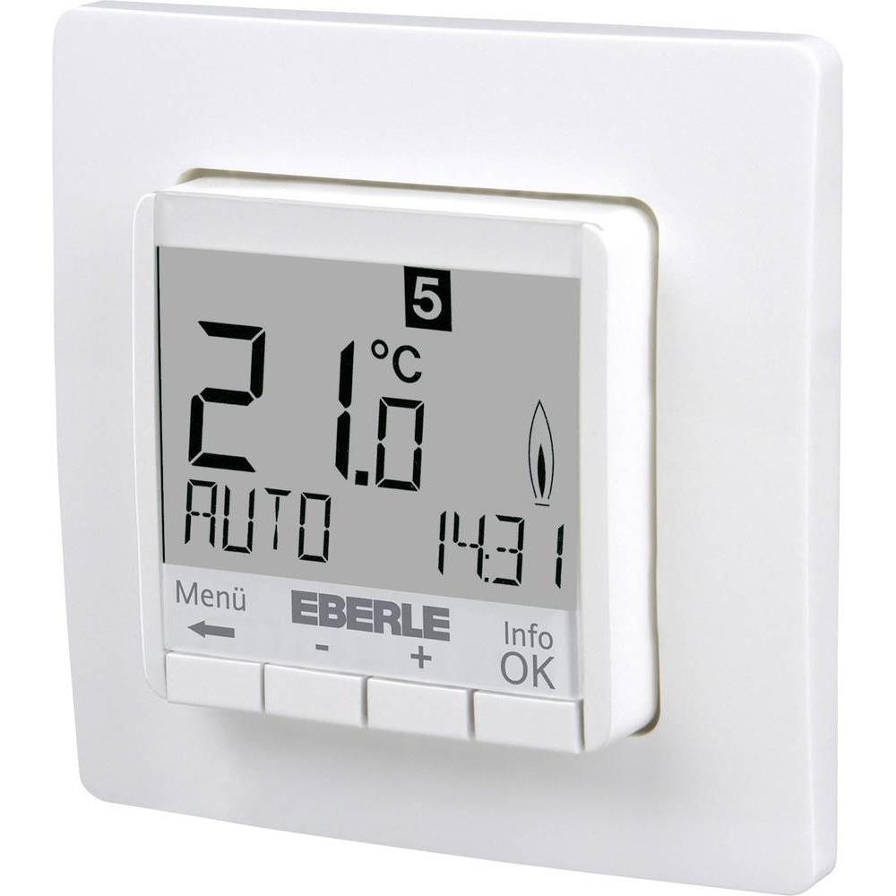 Thumbnail - Eberle Controls Raumthermostat Unterputz FIT 3, Thermostat, Weiss