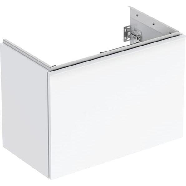 Geberit, Waschbeckenunterschrank, Acanto Unterschrank für Waschtisch, 1 Schublade und 1 Innenschublade, verkürzte Auslad...