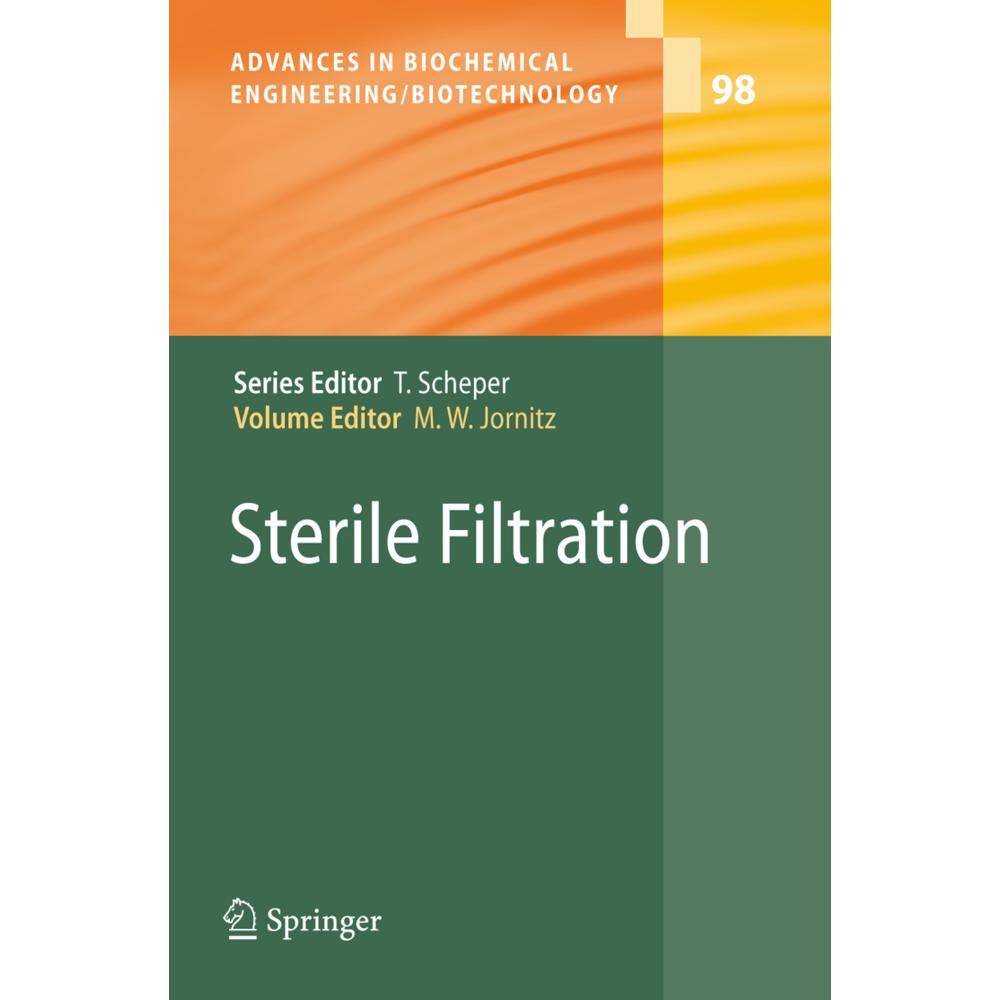Sterile Filtration, Fachbücher von O.W. Reif, Maik W. Jornitz