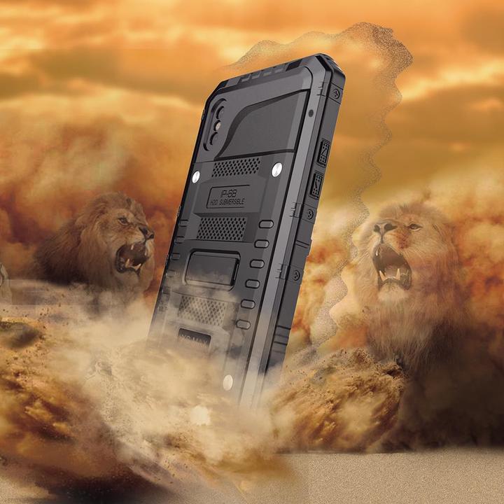 Actual product image Cadorabo Outdoor cover 360 degree protection (Apple iPhone X)