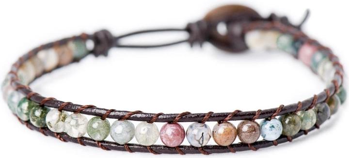 Actual product image Balibay Miona (16 cm, Gemstone, Moss agate, Wood, Agate)