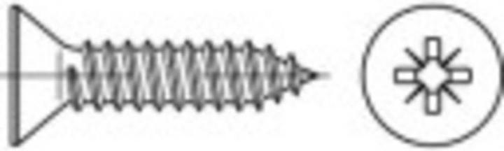 Produktbild Toolcraft Senkblechschrauben 2.2 mm 13 m (2000 Schrauben pro Stück)