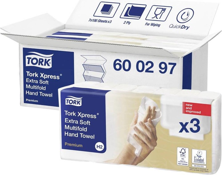 Immagine prodotto Tork Asciugamani di carta (3 x)