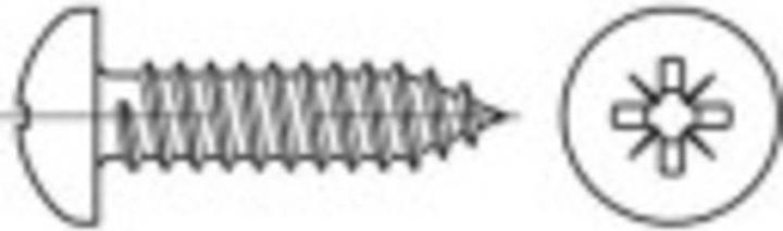Image du produit Toolcraft Vis à tête cylindrique 4,2 mm 9. (100 Vis par pièce)