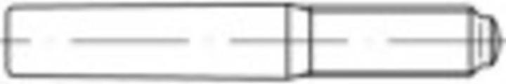 Produktbild Toolcraft Kegelstift (Ø x L) 12 mm x 120 (10 Stück, 120 mm)