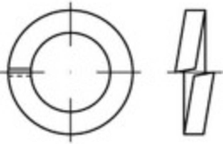 Produktbild Toolcraft Federringe Innen-Durchmesser: