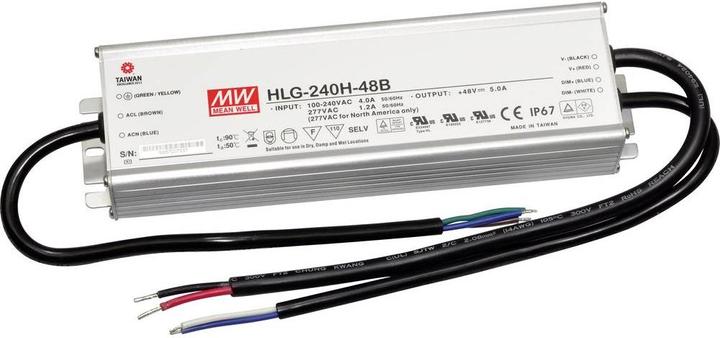 Actual product image MeanWell LED driver LED transformer