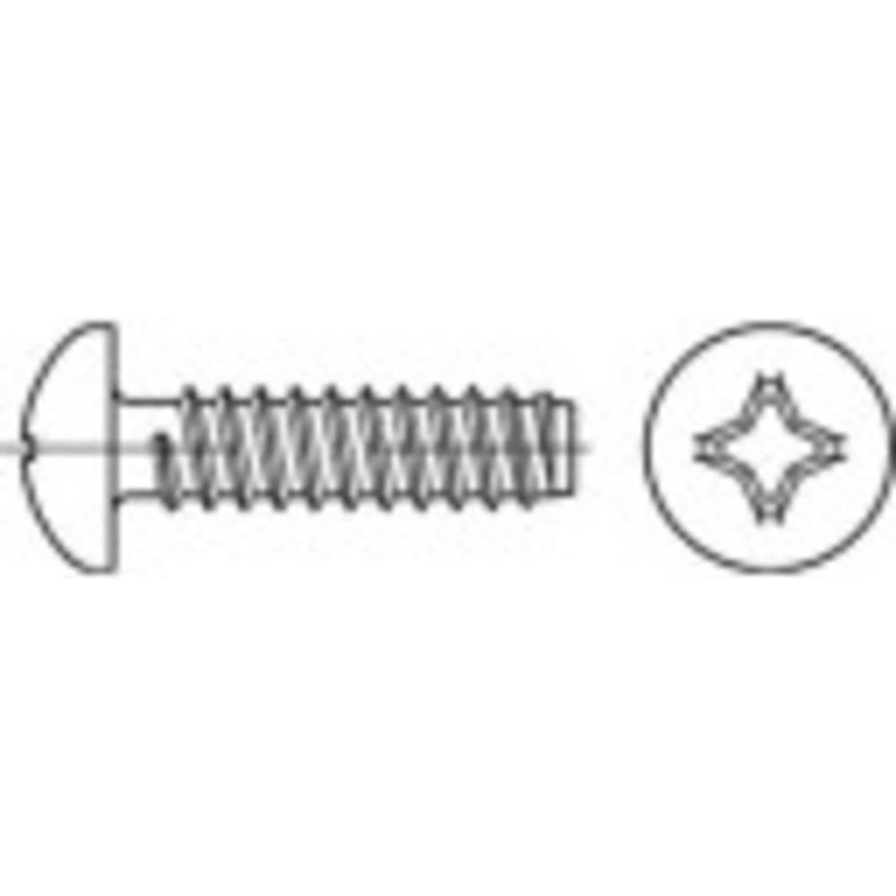 Thumbnail - Toolcraft, Schrauben, Linsenblechschrauben 2.9 mm 6. (100 Schrauben pro Stück)