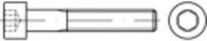 Produktbild Toolcraft Zylinderkopfschrauben M6 40 mm (200 Schrauben pro Stück)