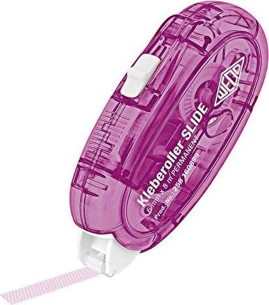 Actual product image Wedo Adhesive roller SLIDE, 6 mm x 8 m, 18-piece display