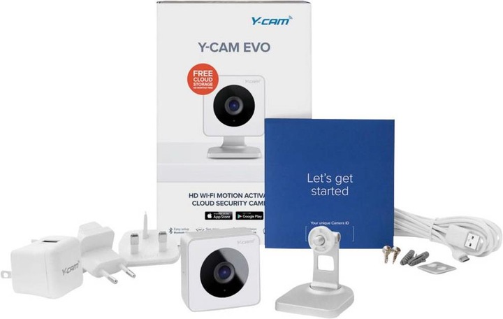 Produktbild Y-Cam WLAN IP Überwachungskamera-Set (1280 x 720 Pixels)