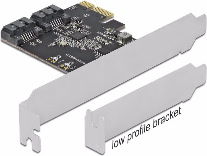 Delock Adaptateur de bus hôte 2 ports SATA PCIe