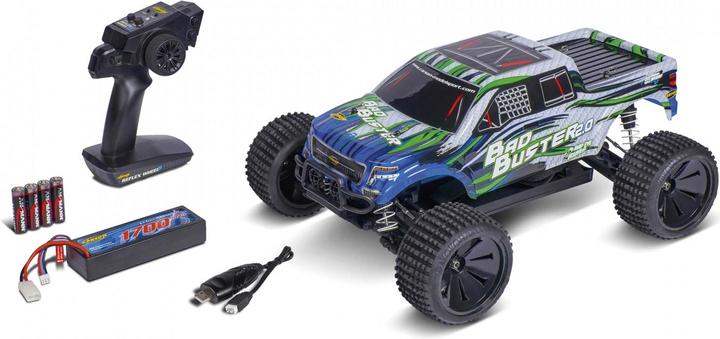 Carson RC Modellauto 1:10 Bad Buster 2.0 4 X10 RTR (RTR Ready-to-Run)