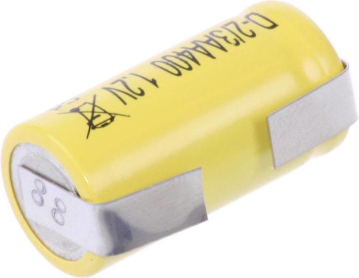 Image du produit Mexcel Batterie spéciale 2/3 AA patte à souder en U (1 pcs, AA, 400 mAh)